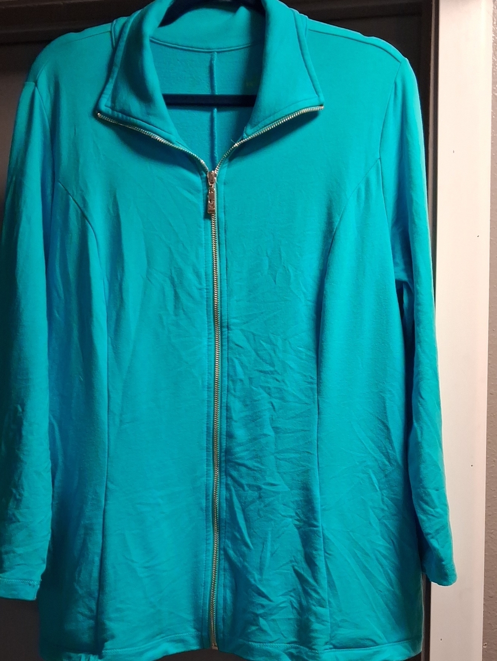Belle By Kim Gravel Zip Up Jacket